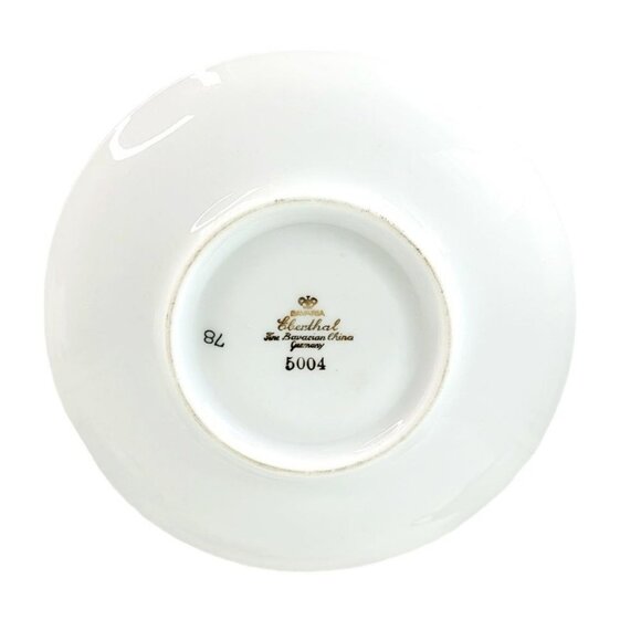 Bavaria Eberhal Gritty Design 5004 Porcelain Teapot Sugar Bowl Teacup Saucer Set - Picture 15 of 16